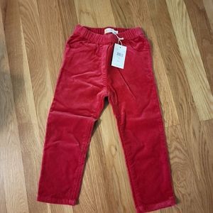 Mini Boden toddler girl corduroy pants